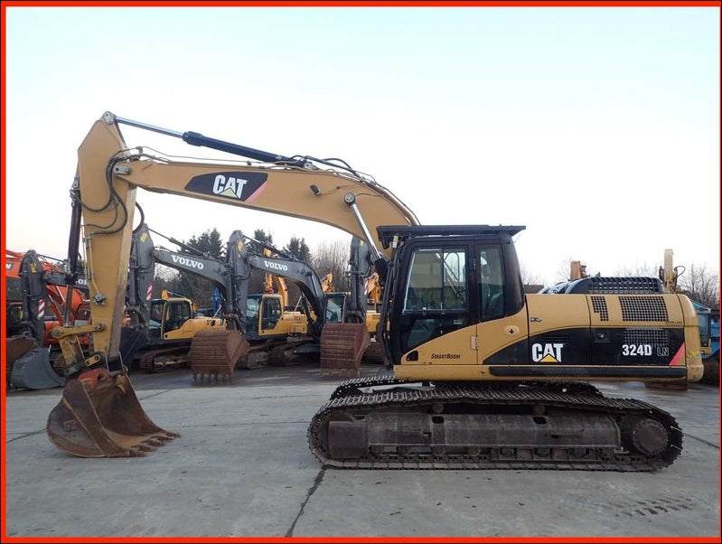 Manual de Serviço CATERPILLAR - 324D LN MOBILE HYD POWER - Escavadora (Inglês) PDF