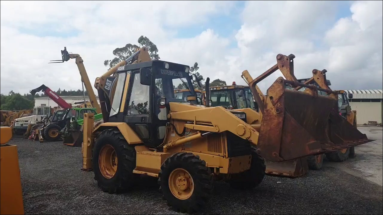 CATALOGO DE PEÇAS CATERPILLAR - 438B - RETROESCAVADEIRA - EM PDF