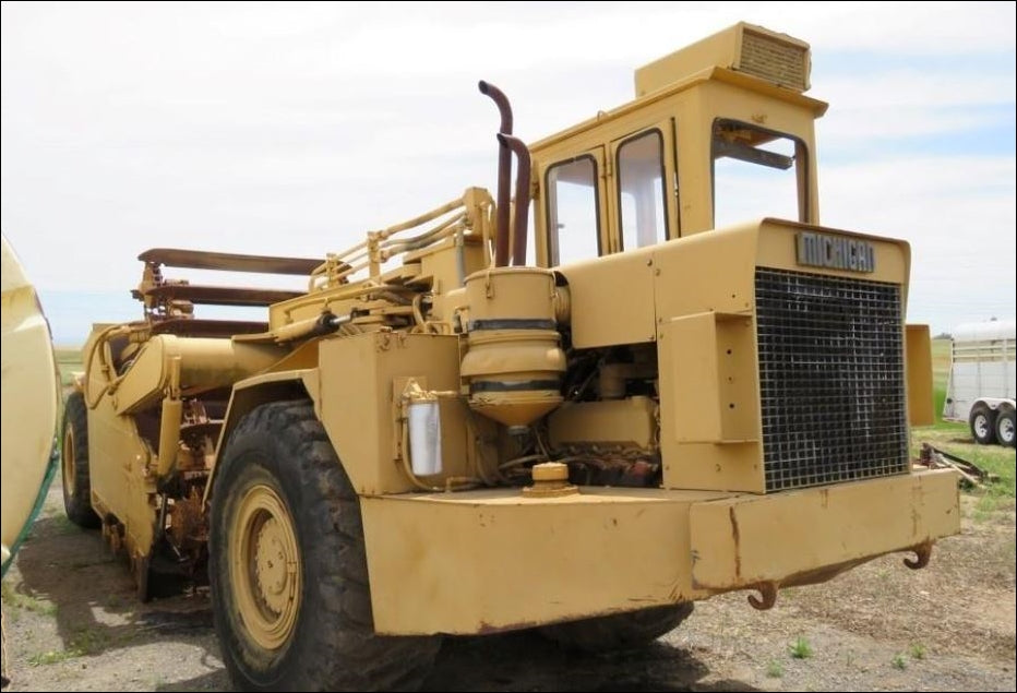 Catalogo De Peças MICHIGAN CLARK - 110 III-H-14 - Tractor Scraper