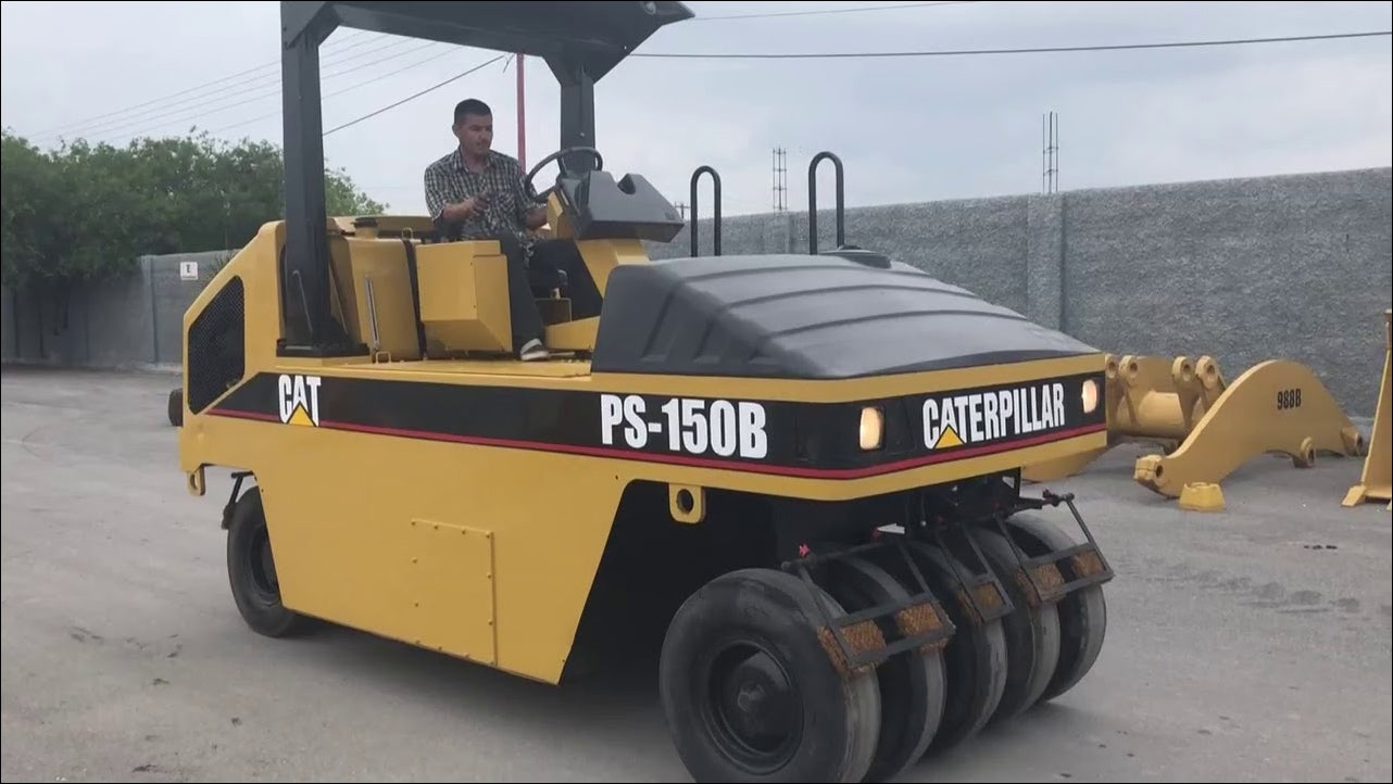Manual de Serviço CATERPILLAR - PS-150B - Rolo Compactador Pneumático (Inglês) PDF