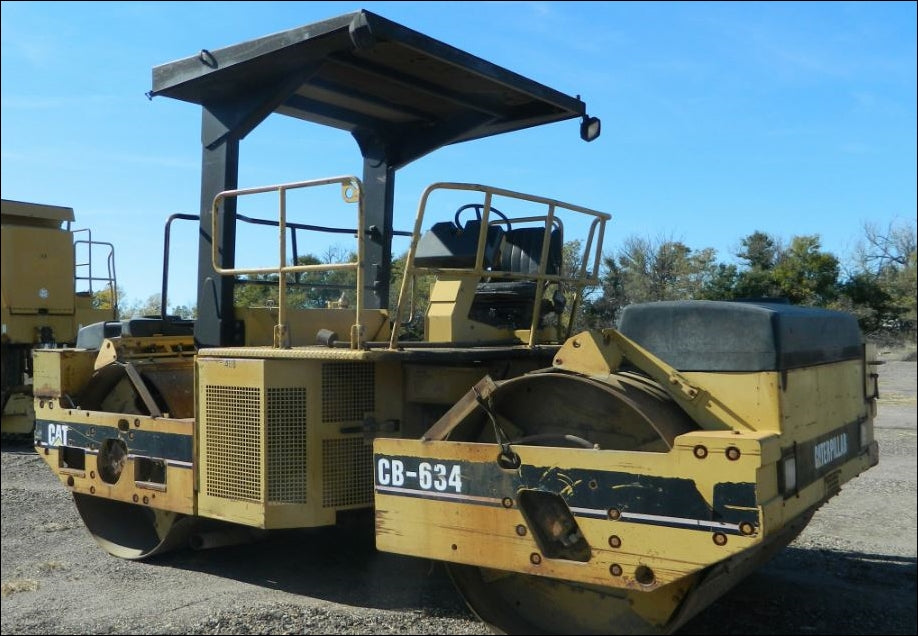 CATALOGO DE PEÇAS CATERPILLAR - CB-634 - ROLO COMPACTADOR VIBRATÓRIO EM PDF