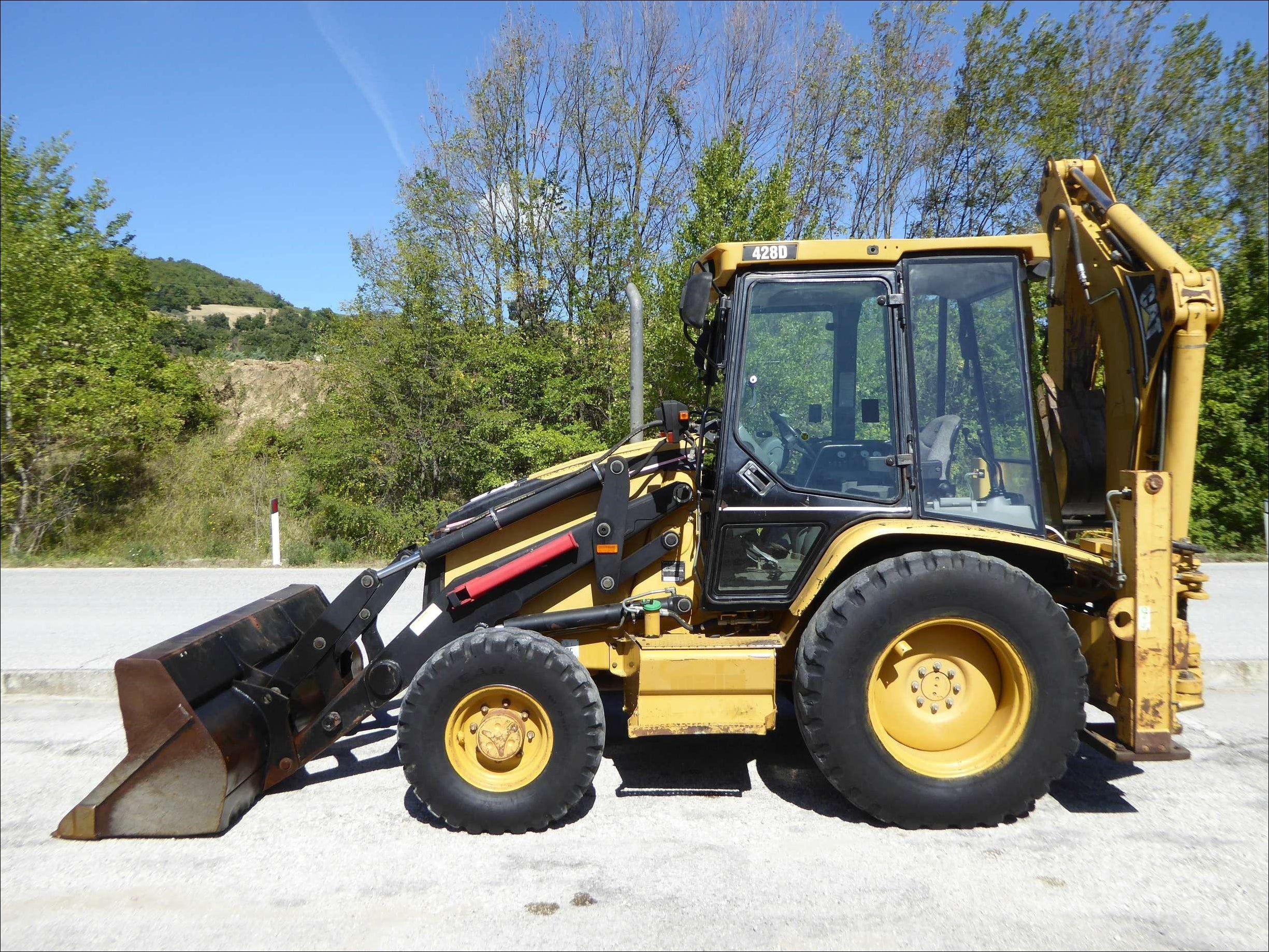 CATALOGO DE PEÇAS CATERPILLAR - 428D - RETROESCAVADEIRA - EM PDF