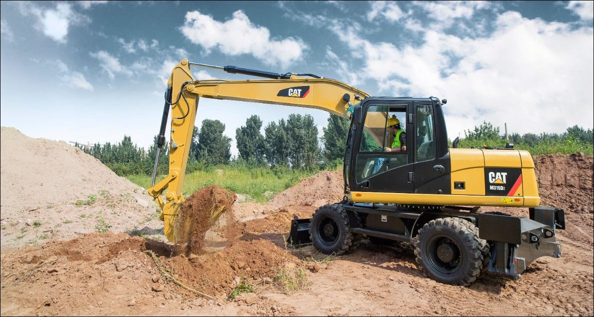 Manual de Serviço CATERPILLAR - M317D2 - Escavadeira De Rodas (Inglês) PDF