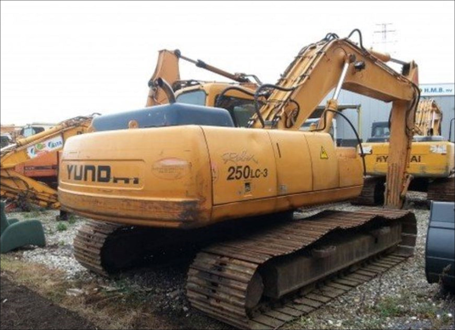 Manual De Serviço HYUNDAI - R250LC-3 - Escavador Hidráulico