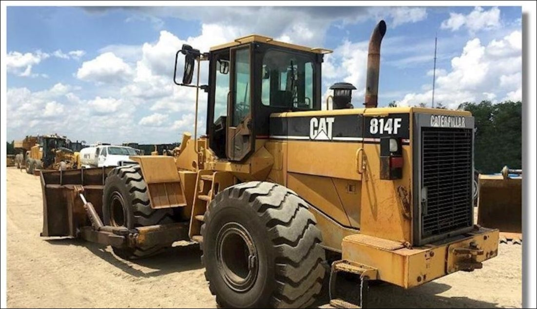 Manual de Serviço CATERPILLAR - 814F - Trator De Rodas (Inglês) PDF