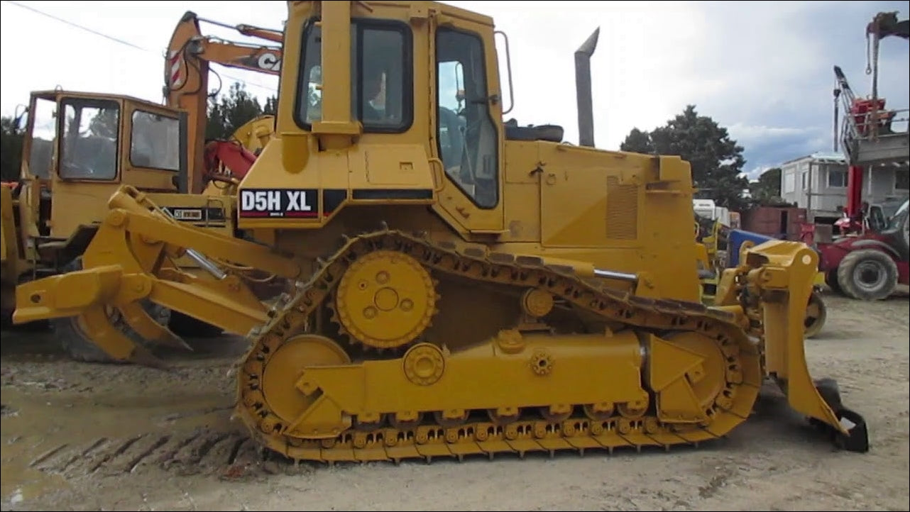 Manual de Serviço CATERPILLAR - D5H XL - Trator De Esteira (Inglês) PDF