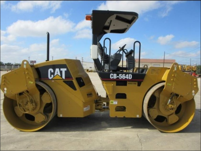 CATALOGO DE PEÇAS CATERPILLAR - CB-564D - ROLO COMPACTADOR VIBRATÓRIO EM PDF