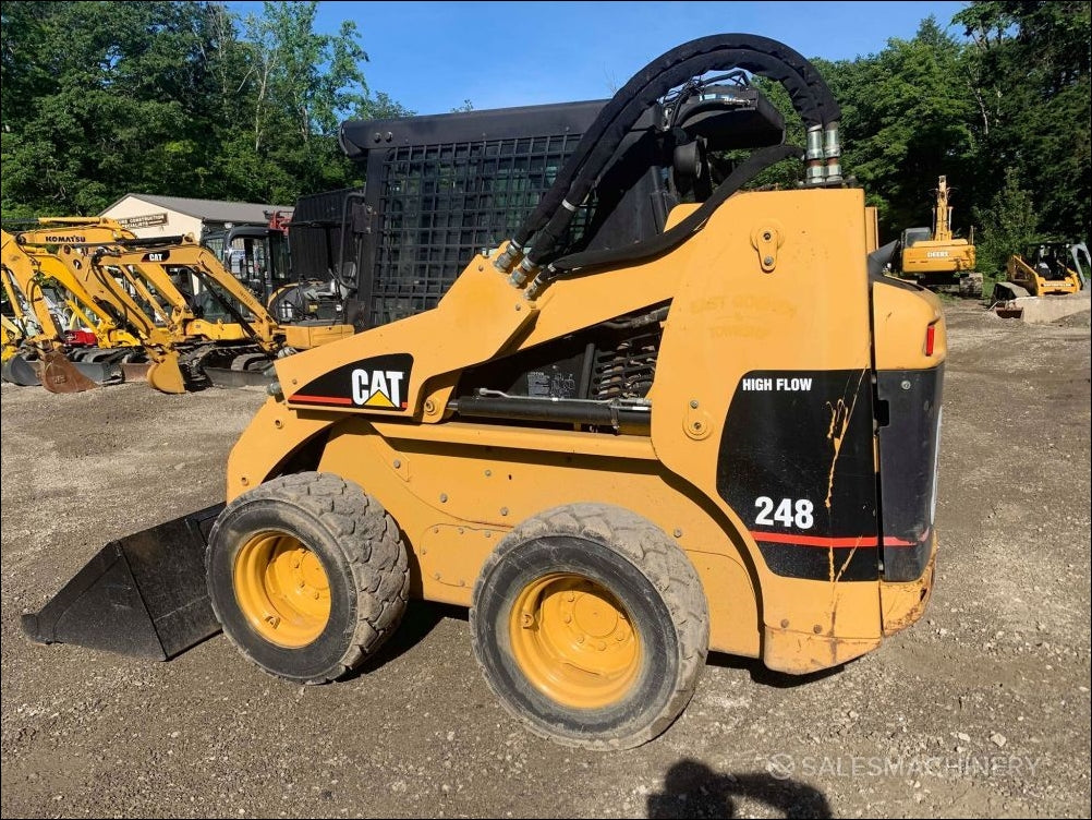 Manual de Serviço CATERPILLAR - 248 - Mini Carregadeira (Inglês) PDF