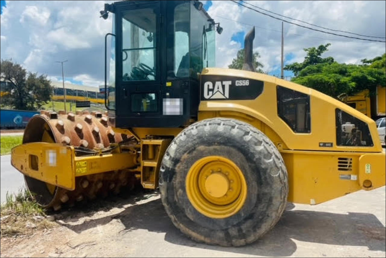 CATALOGO DE PEÇAS CATERPILLAR - CS-56 - ROLO COMPACTADOR VIBRATÓRIO EM PDF