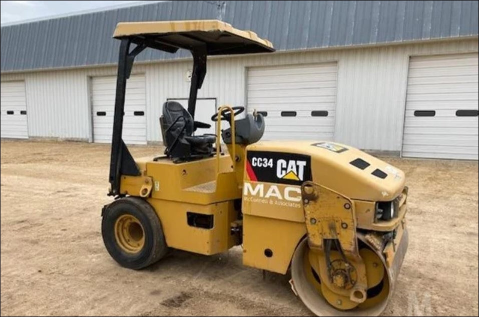 CATALOGO DE PEÇAS CATERPILLAR - CC-34 - ROLO COMPACTADOR VIBRATÓRIO EM PDF