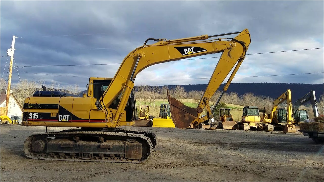 Manual de Serviço CATERPILLAR - 315L - Escavadora (Inglês) PDF