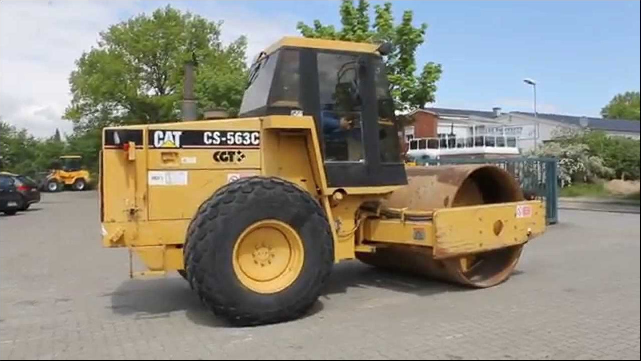 Manual de Serviço CATERPILLAR - CS-563C - Rolo Compactador Vibratório (Inglês) PDF