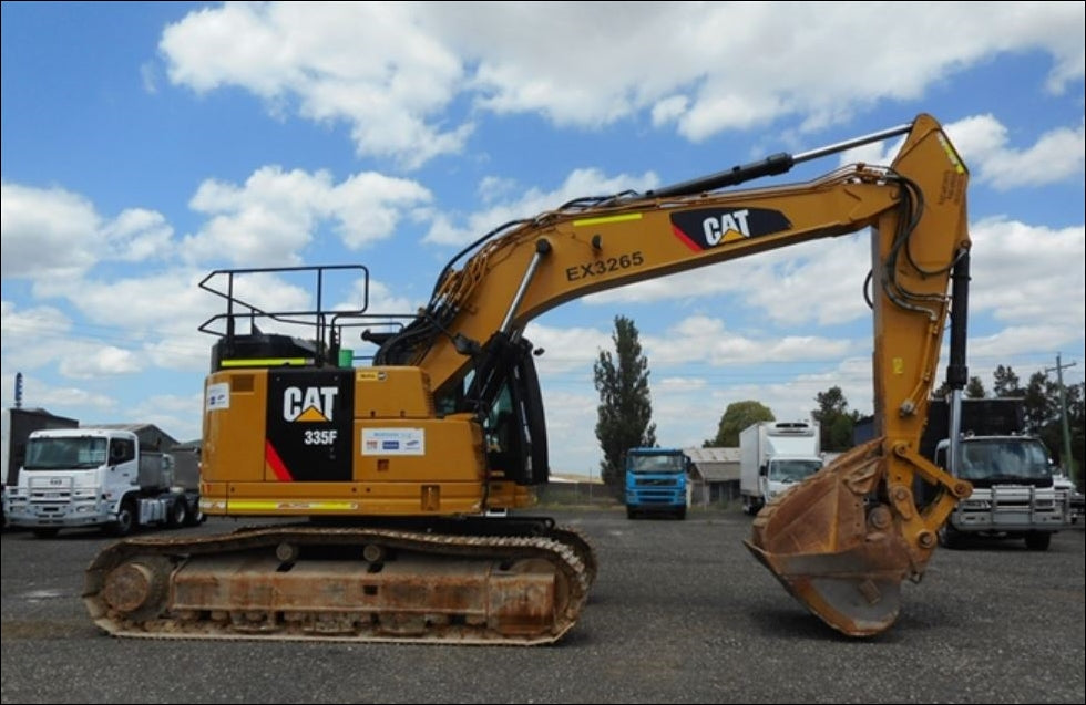 Manual de Serviço CATERPILLAR - 335F - Escavadora (Inglês) PDF