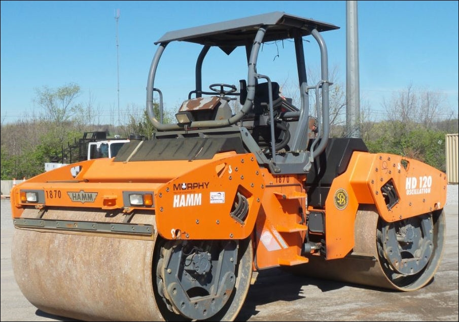 Catalogo De Peças HAMM - HD120-130 - H1.63 - Rolo Para Asfalto