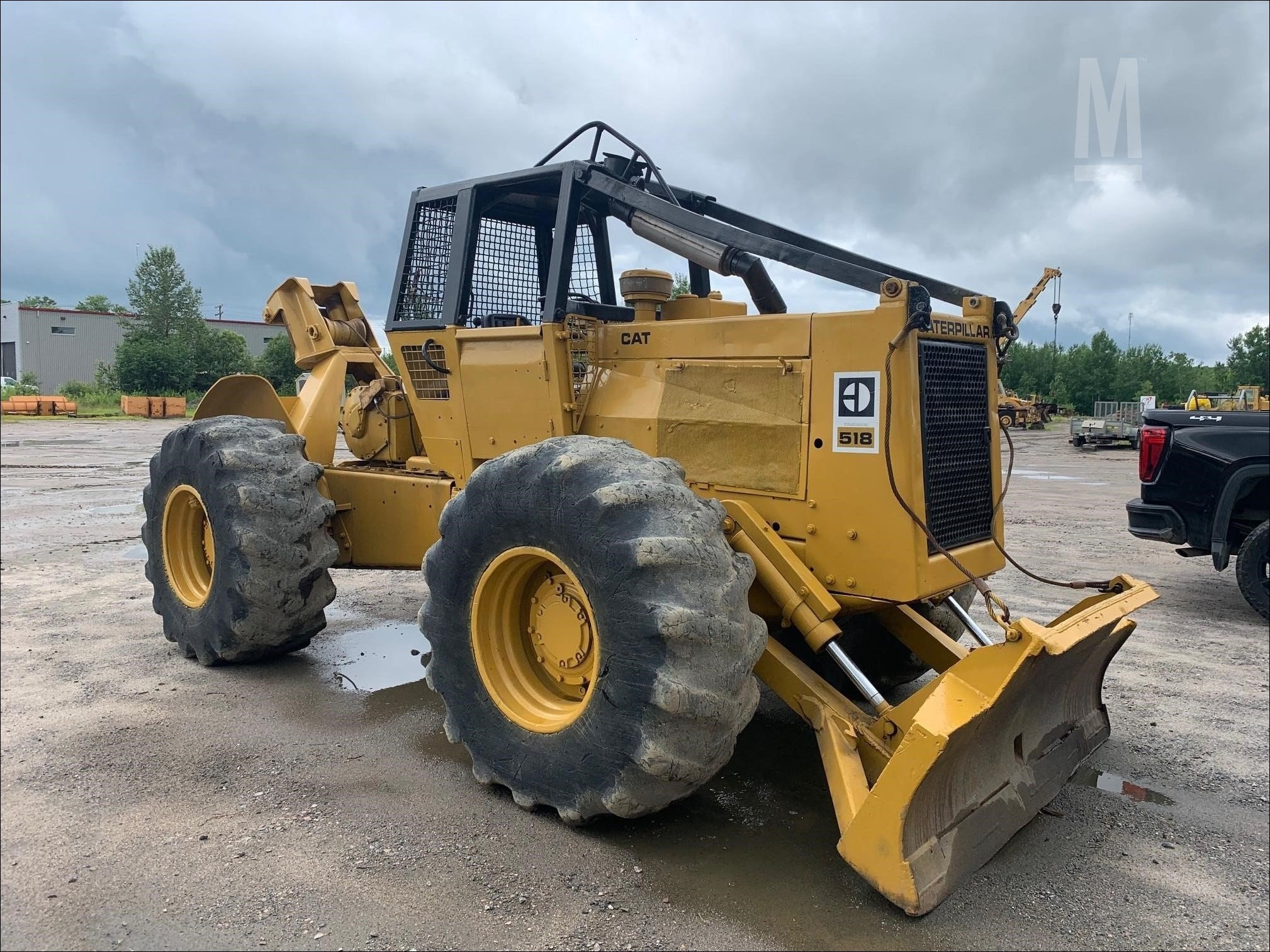 CATALOGO DE PEÇAS CATERPILLAR - 518 - WHEEL SKIDDER EM PDF