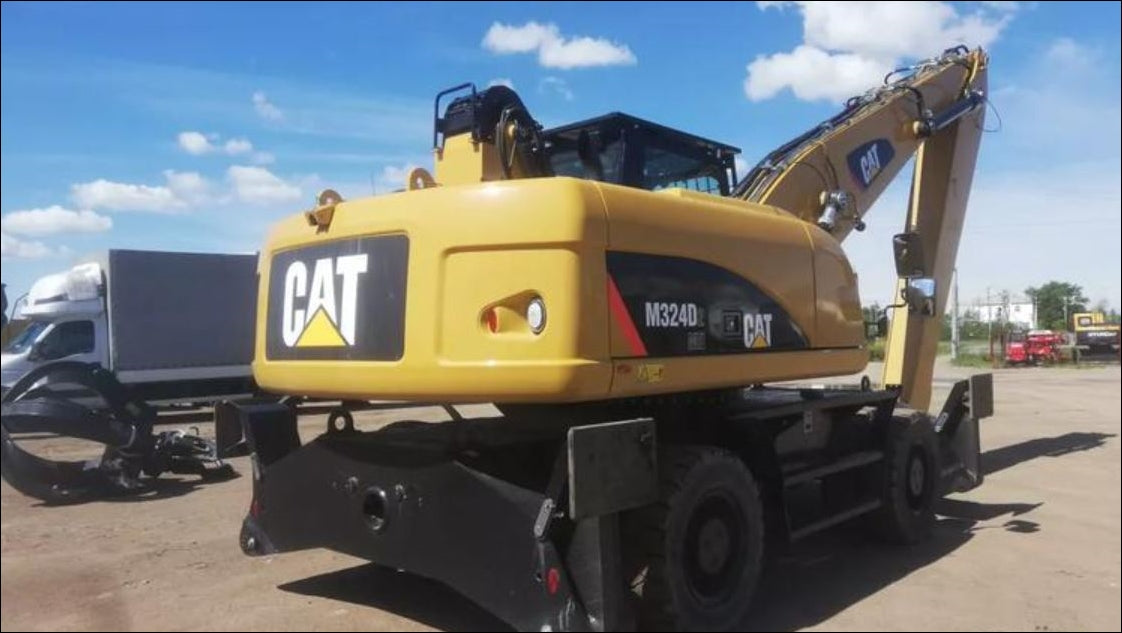 Manual de Serviço CATERPILLAR - M324D2 MH - Escavadeira De Rodas (Inglês) PDF