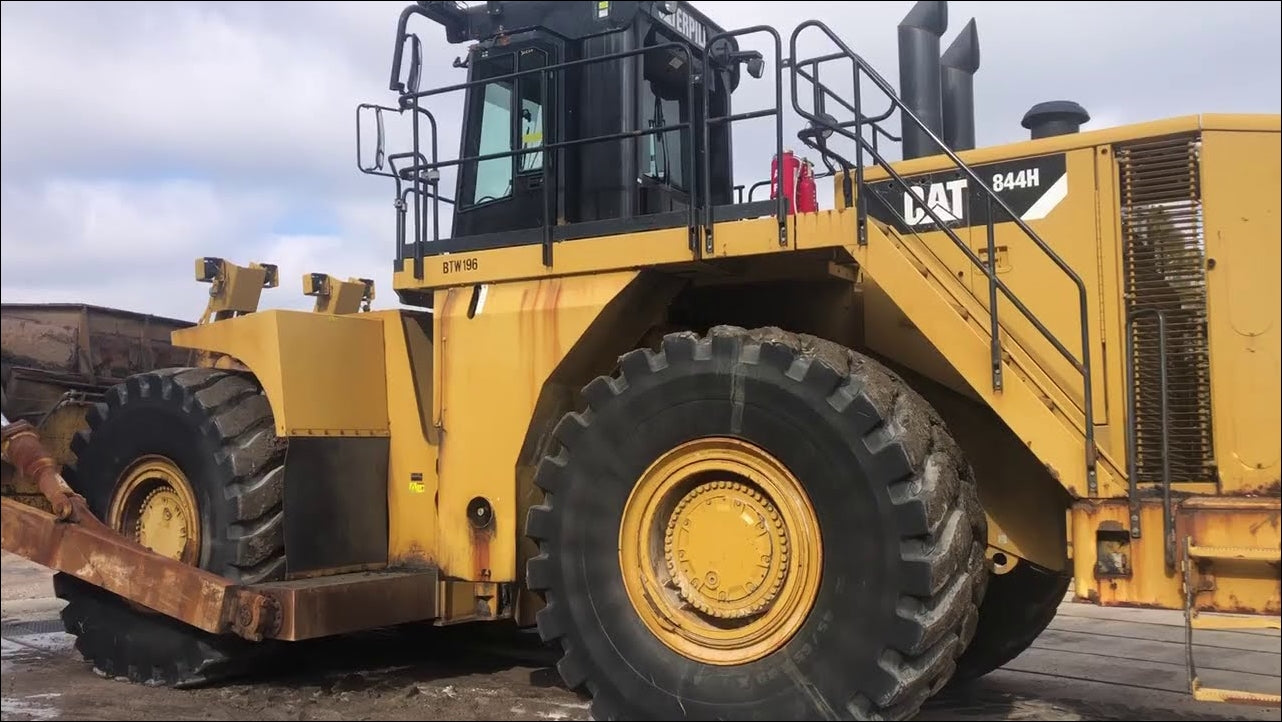 Manual de Serviço CATERPILLAR - 844H - Trator De Rodas (Inglês) PDF