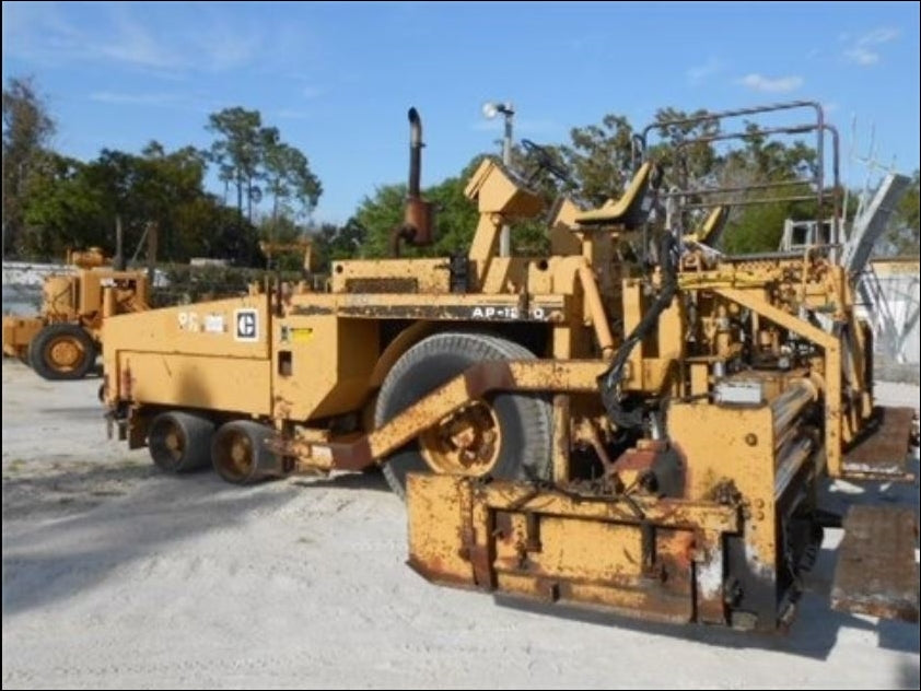 Manual de Serviço CATERPILLAR - AP-1200 - Pavimentadora de Asfalto - ( Inglês )