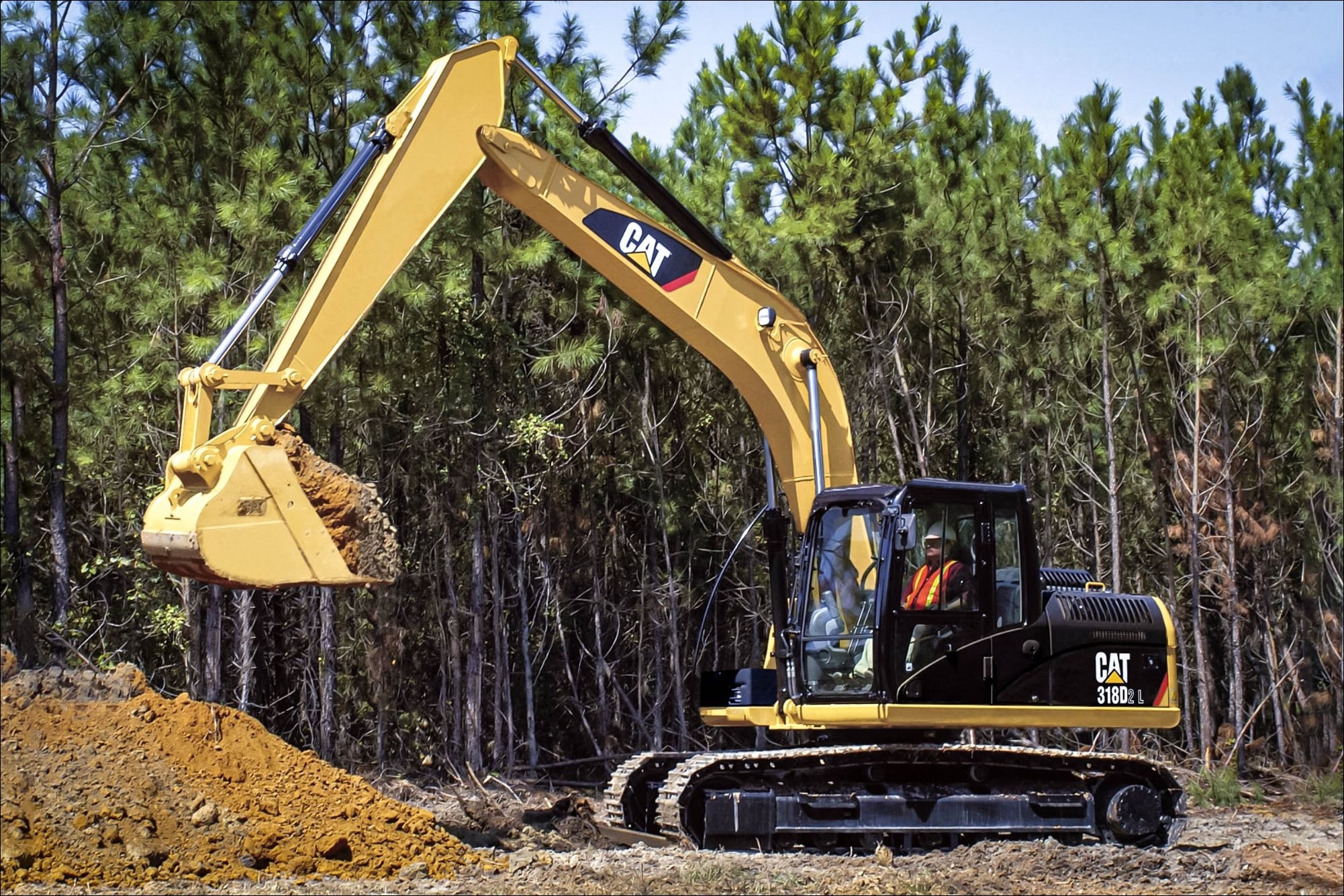 Manual de Serviço CATERPILLAR - 318D2 L - Escavadora (Inglês) PDF
