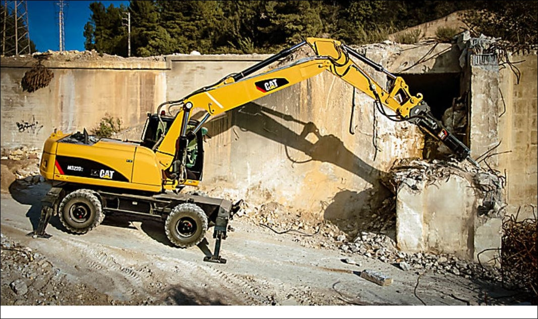Manual de Serviço CATERPILLAR - M322D2 - Escavadeira De Rodas (Inglês) PDF
