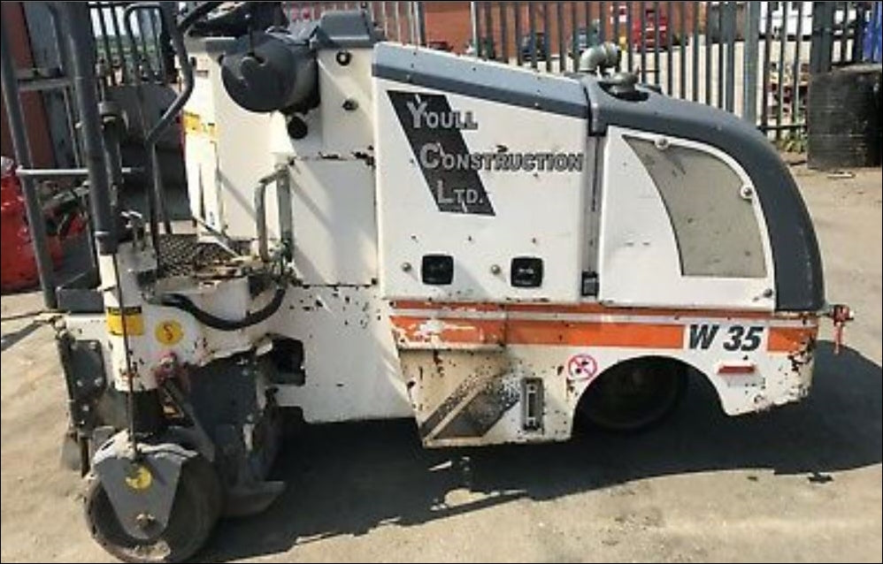 Catalogo De Peças WIRTGEN - W35 - 05.03 - Fresadora De Asfalto