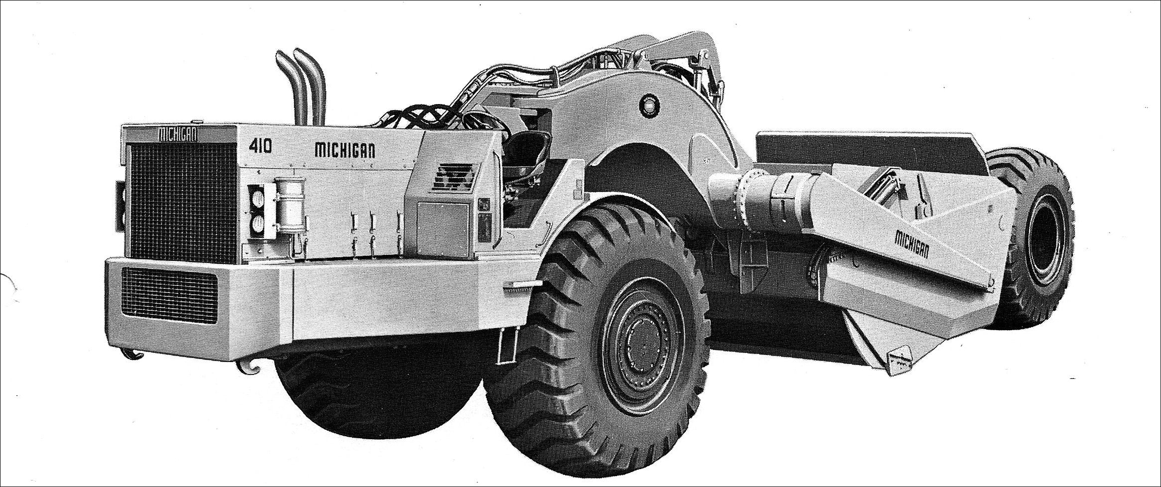 Catalogo De Peças MICHIGAN CLARK - 410 - Tractor Scraper