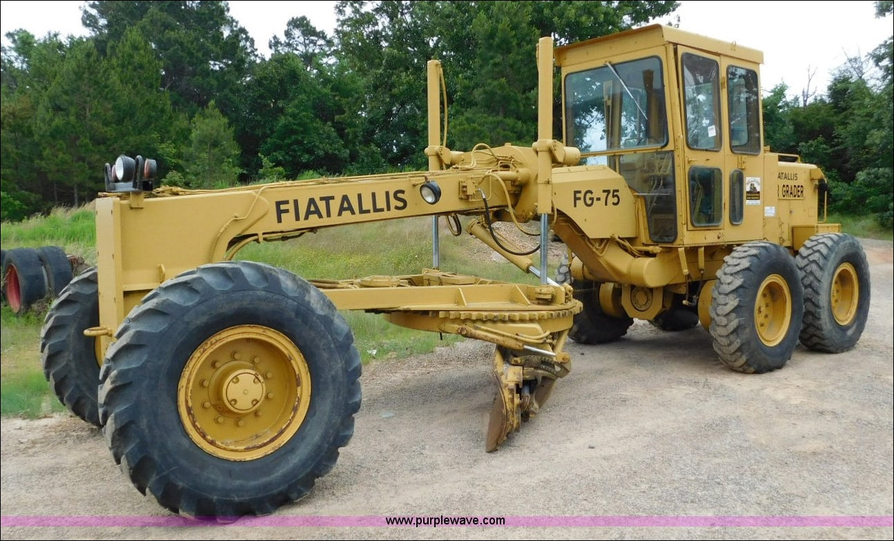 Manual De Serviço FIATALLIS - FG75 - FG85 - FG 95 - Motoniveladora