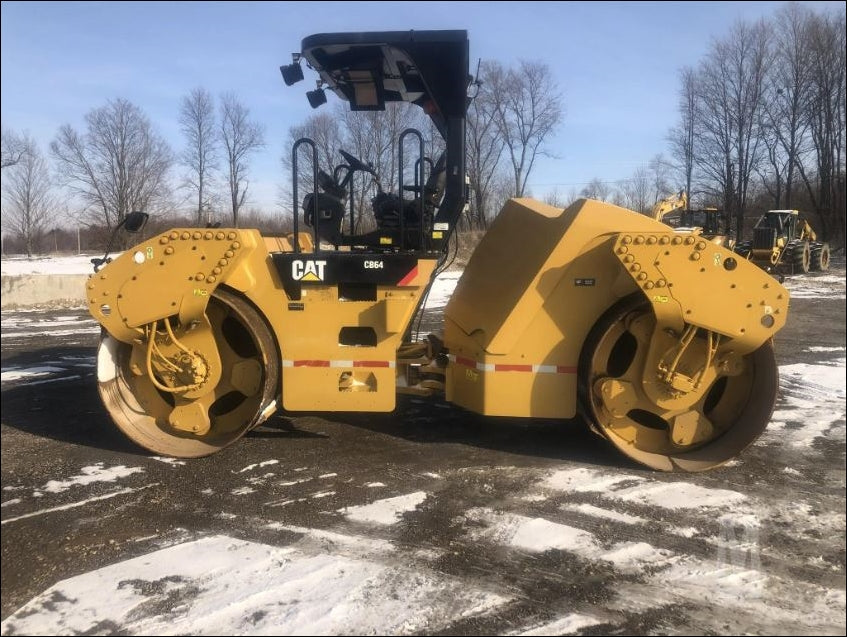 Manual de Serviço CATERPILLAR - CB-64 - Rolo Compactador Vibratório (Inglês) PDF