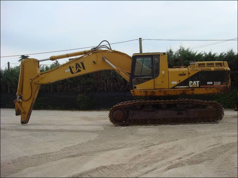 Manual de Serviço CATERPILLAR - 350 - Escavadora (Inglês) PDF