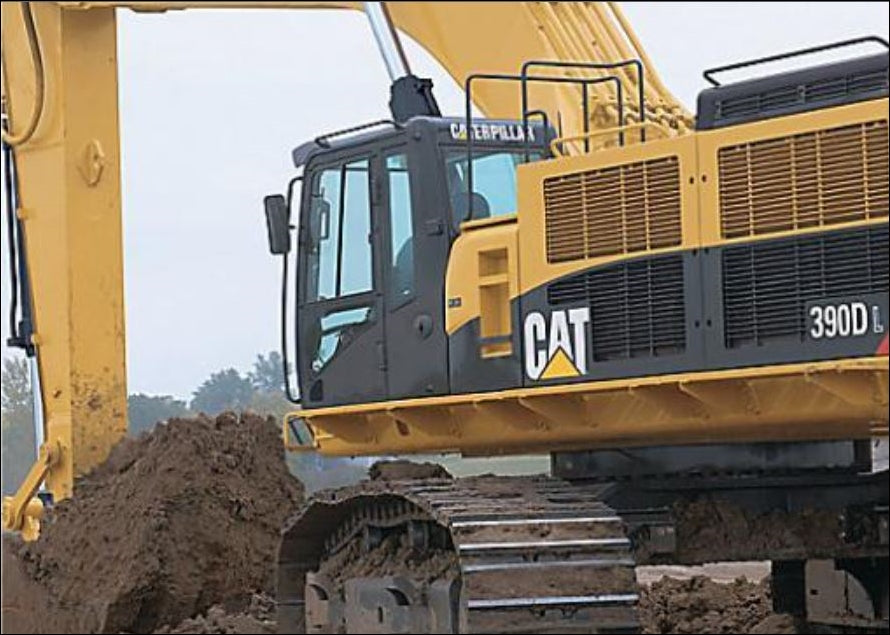 Manual de Serviço CATERPILLAR - 390DL - Escavadora (Inglês) PDF