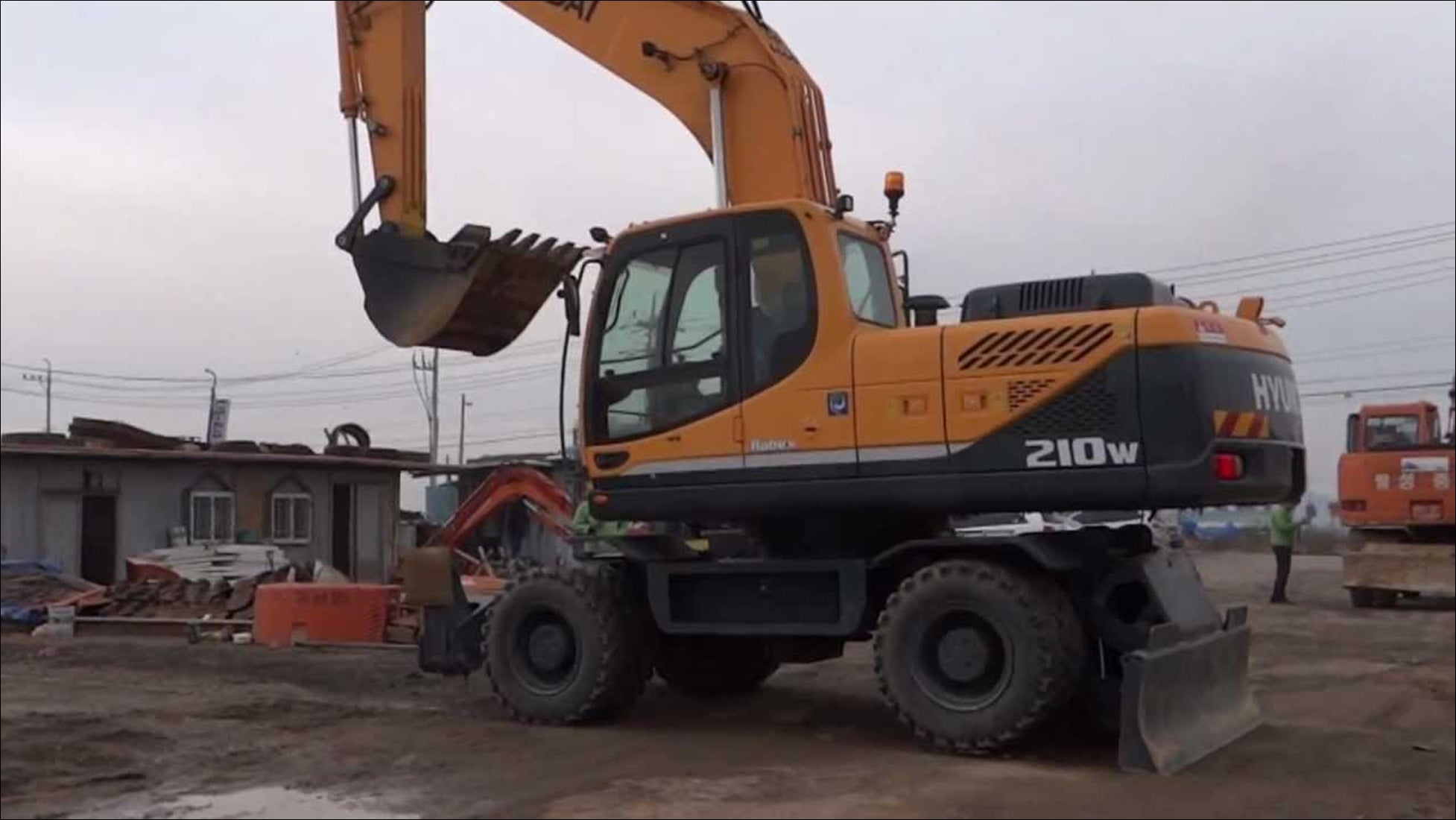 Manual De Serviço HYUNDAI - R210W-9AMH - Excavador De Rodas