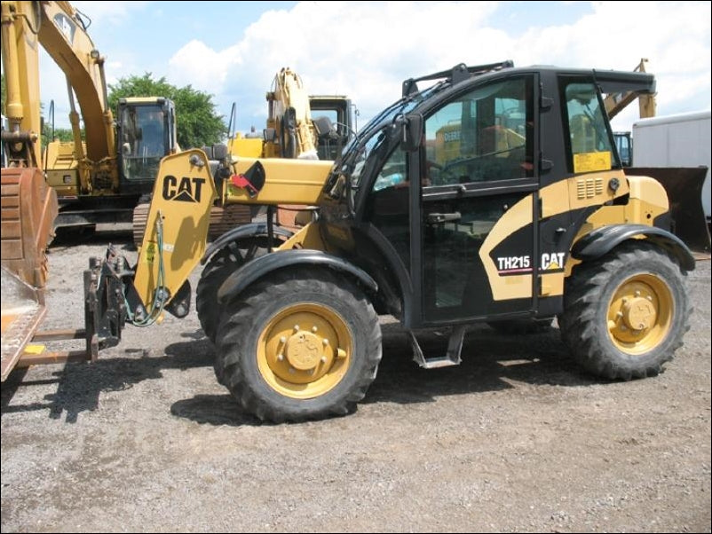 CATALOGO DE PEÇAS CATERPILLAR - TH215 - MANIPULADOR TELESCÓPICO EM PDF
