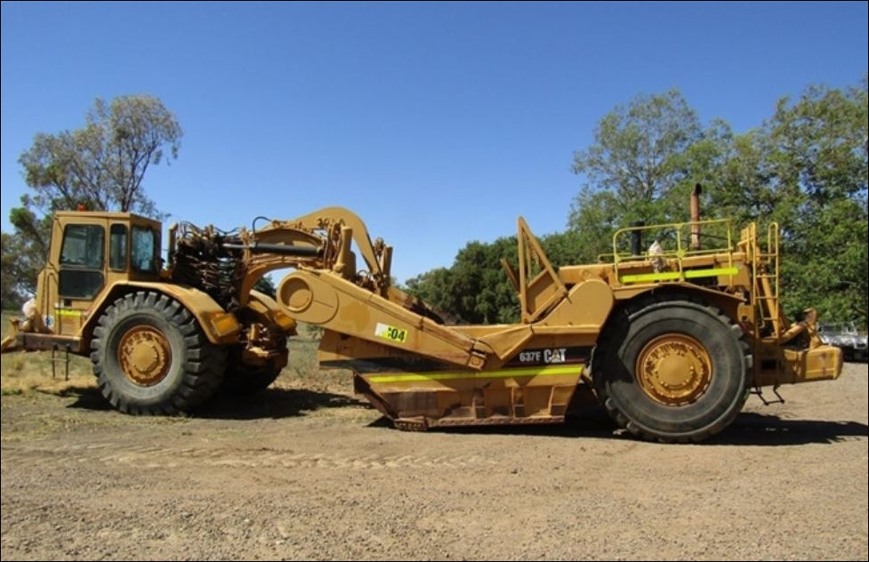 CATALOGO DE PEÇAS CATERPILLAR - 637E - RASPADOR DE RODAS EM PDF