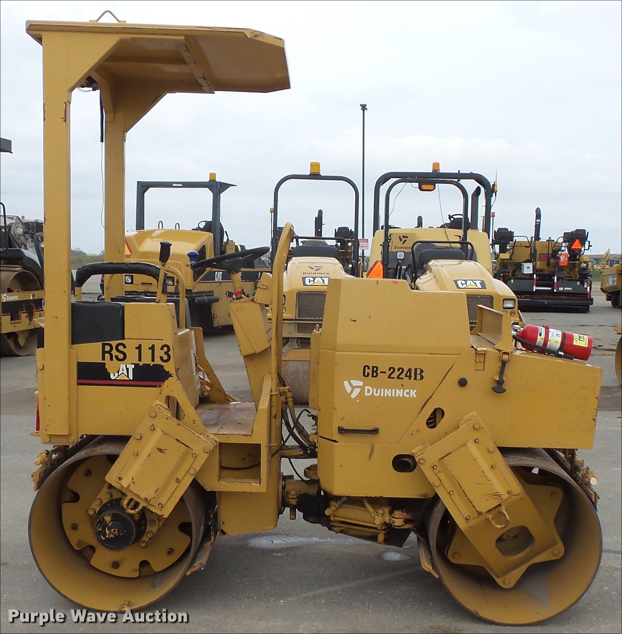 Manual de Serviço CATERPILLAR - CB-224B - Rolo Compactador Vibratório (Inglês) PDF