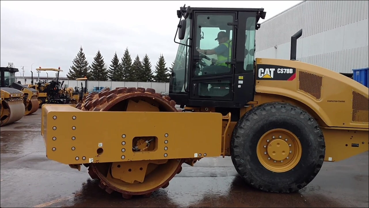CATALOGO DE PEÇAS CATERPILLAR - CS-78B - ROLO COMPACTADOR VIBRATÓRIO EM PDF