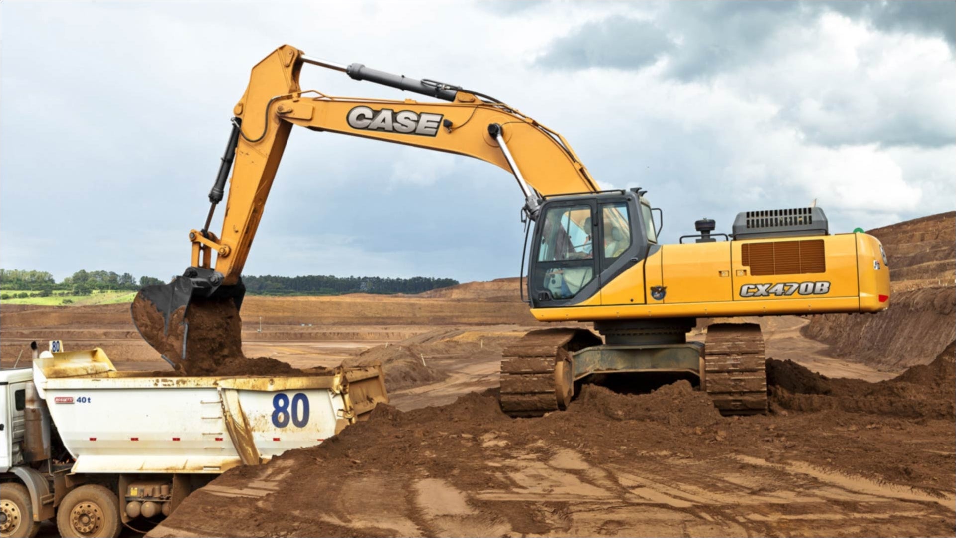 Catalogo De Peças CASE - CX470B - Escavadeira De Est - 09\12