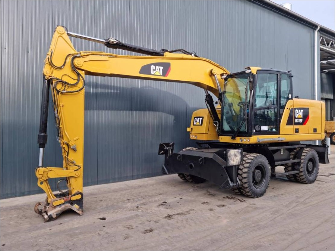 Manual de Serviço CATERPILLAR - M318F - Escavadeira De Rodas (Inglês) PDF