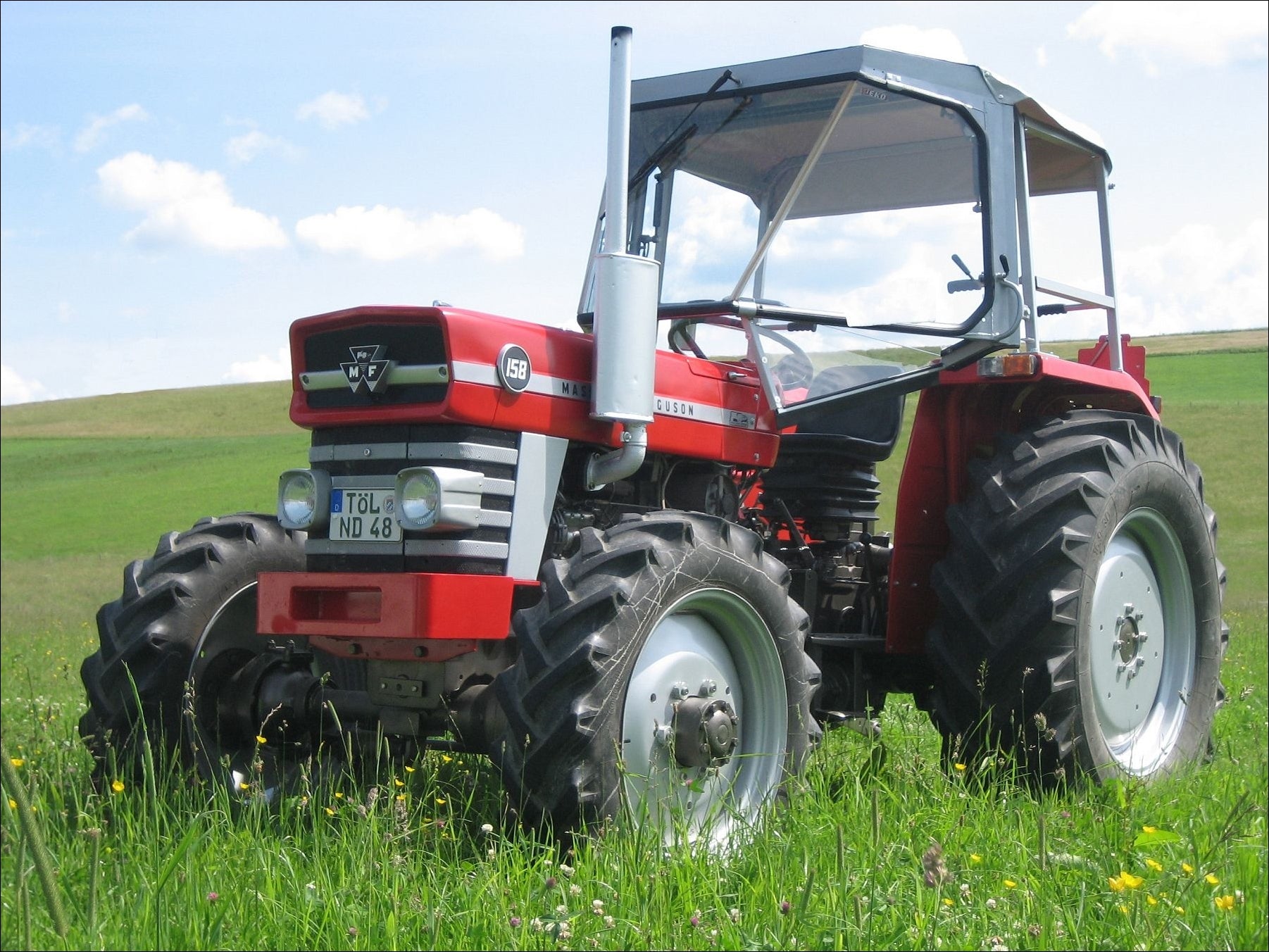 Catalogo De Peças MASSEY FERGUSON - MF 158 MKIII\158 F - Trator
