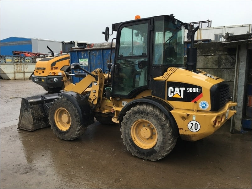Manual de Serviço CATERPILLAR - 908H2 - Carregadeira De Rodas Compacta (Inglês) PDF