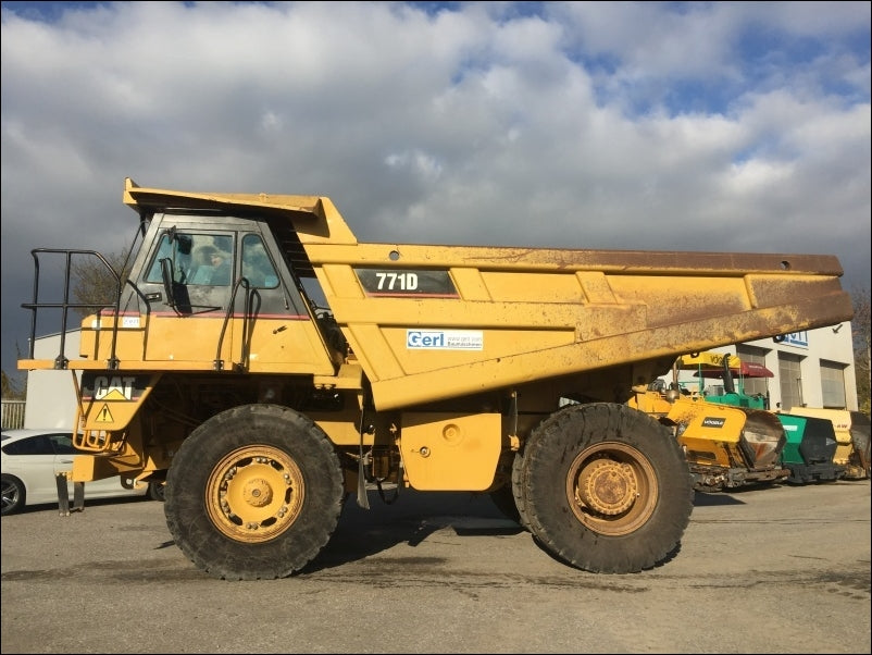 CATALOGO DE PEÇAS CATERPILLAR - 771D - CAMINHÃO BASCULANTE EM PDF