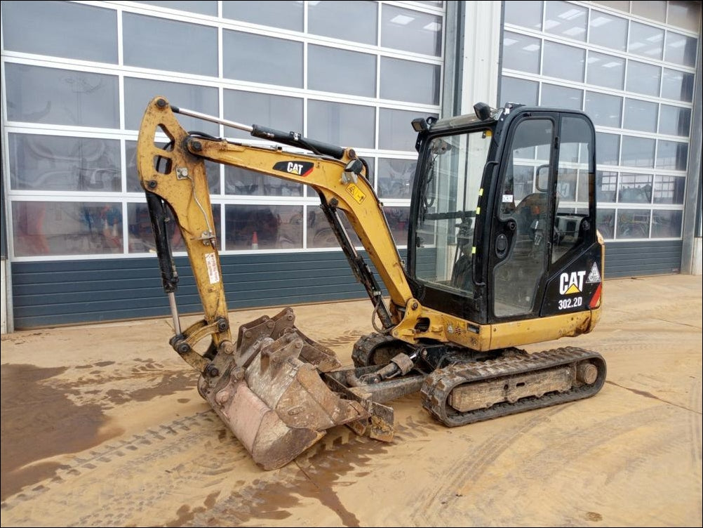 Manual de Serviço CATERPILLAR - 302.2D - Mini Escavadeira Hidráulica (Inglês) PDF