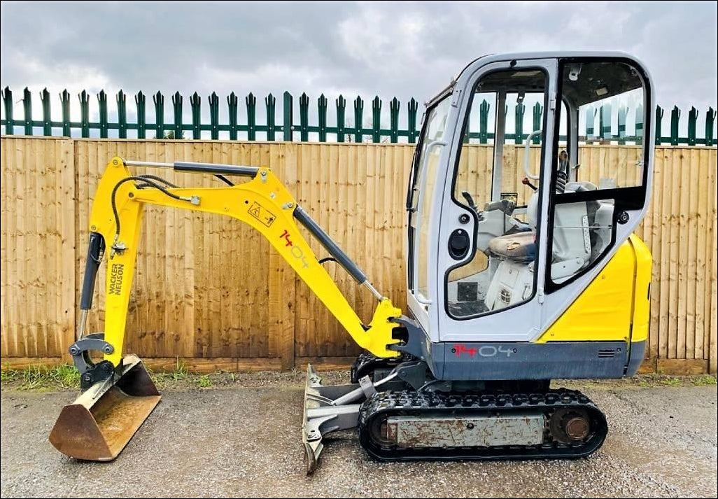 Catalogo De Peças WACKER NEUSON - 1404 - Escavadeira - INGLES