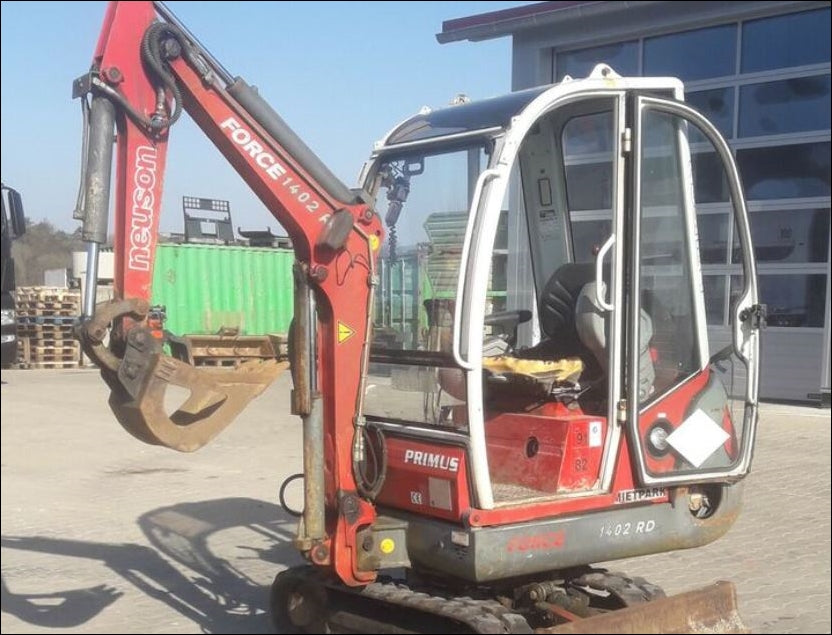 Catalogo De Peças WACKER NEUSON - 1402 RD PRIMUS FORCE - Escavadeira - INGLES