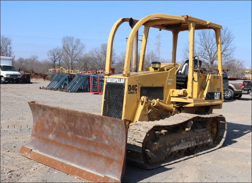 Manual de Serviço CATERPILLAR - D4C II - Trator De Esteira (Inglês) PDF