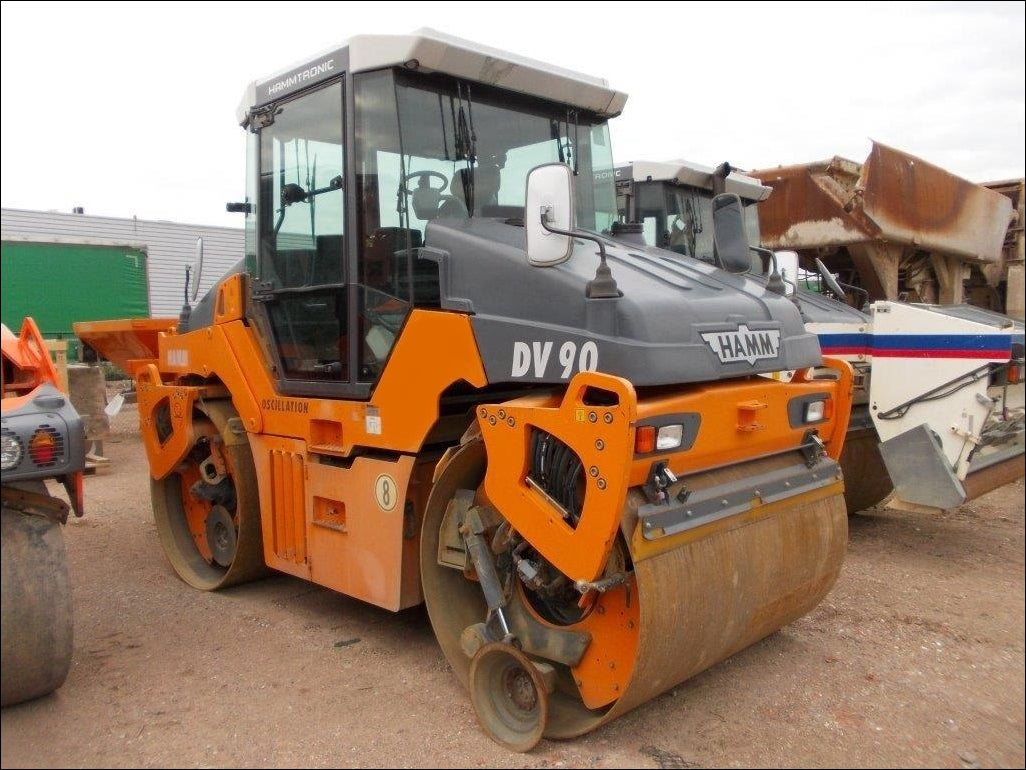 Catalogo De Peças HAMM - DV90 - H1.66 - Rolo Para Asfalto