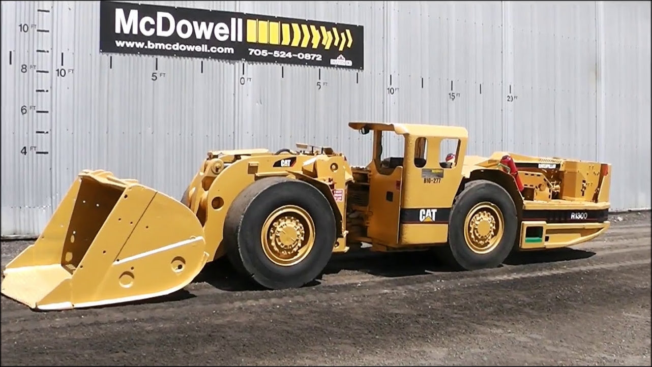 Manual de Serviço CATERPILLAR - R1300 - Carregadeiras Subterrâneas (Inglês) PDF