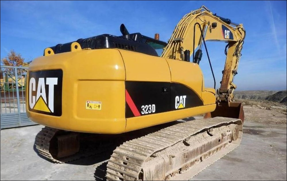 Manual de Serviço CATERPILLAR - 323D - Escavadora (Inglês) PDF