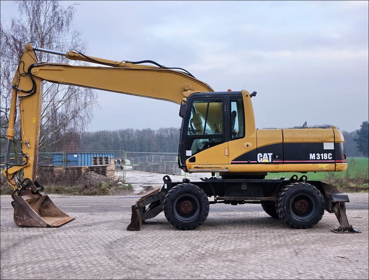 Manual de Serviço CATERPILLAR - M318C - Escavadeira De Rodas (Inglês) PDF