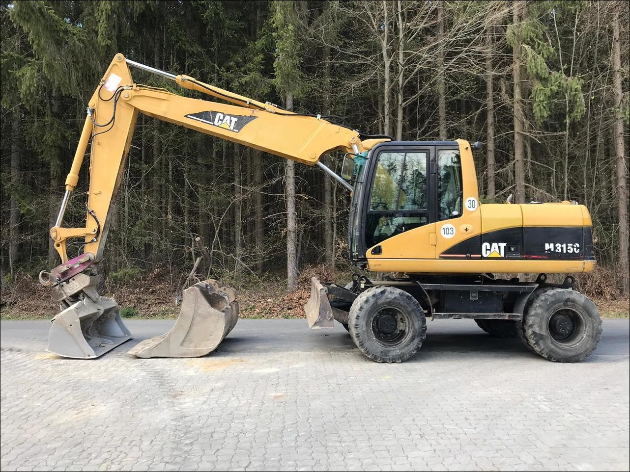 Manual de Serviço CATERPILLAR - M315C - Escavadeira De Rodas (Inglês) PDF