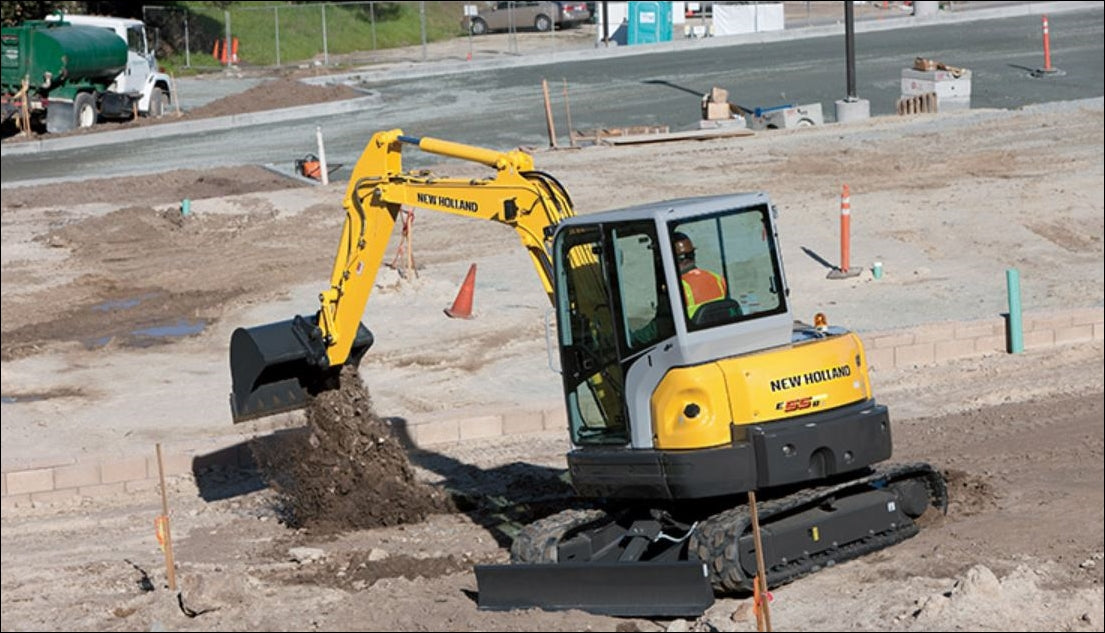 Manual De Serviço NEW HOLLAND - E55Bx - Tier 3 - Escavadeira